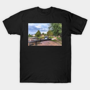 Aldermaston Wharf From the Lock T-Shirt